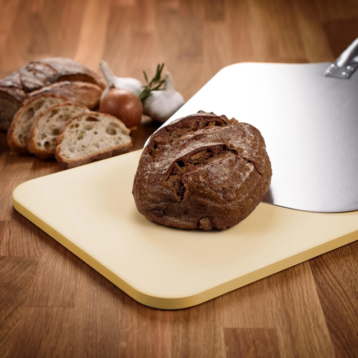 Blumtal - Pizzasteen Met XL Pizza Schep - Professionele Pizza Set - Cordieriet Pizza Stone 5 Blumtal - Pizzasteen Met XL Pizza Schep - Professionele Pizza Set - Cordieriet Pizza Stone - Afbeelding 3