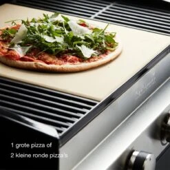 Barbecook BBQ Pizzaplaat - Pizzasteen - Voor Barbecue - Rechthoekig - 43 X 35 Cm -Bbq Gereedschap Winkel 1200x1200 393