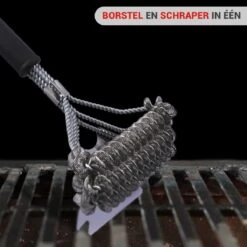 BBQ Borstel Staal RVS Reinigingsborstel Barbecue Grill Accessoires 15 BBQ Borstel Staal RVS Reinigingsborstel Barbecue Grill Accessoires -Bbq Gereedschap Winkel 1200x1200 46