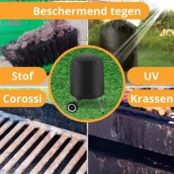 Ronde Waterdichte BBQ Hoes - Barbecue Accessoires - 57 Cm Diameter - 92 Cm Hoog -Bbq Gereedschap Winkel 1200x1200 515