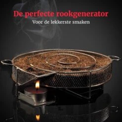 GrillX Cold Smoke Generator Met 1KG Appel Rookmot - 6 Liter - Smokerbox - RVS Rookbox - Rookgenerator - Koud Roken - BBQ Accesoires -Bbq Gereedschap Winkel 1200x1200 560