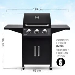 MaxxGarden Gas Barbecue - 3 Branders - Incl. Gratis BBQ Set 14 MaxxGarden Gas Barbecue - 3 Branders - Incl. Gratis BBQ Set -Bbq Gereedschap Winkel 1200x1200 566