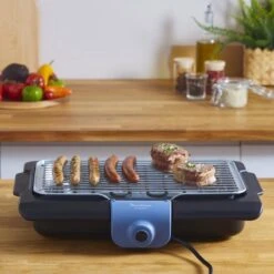 Moulinex BG134812 Barbecue Tafelblad Electrisch 2100W Zwart, Blauw, Zilver Barbecue 23 Moulinex BG134812 Barbecue Tafelblad Electrisch 2100W Zwart, Blauw, Zilver Barbecue -Bbq Gereedschap Winkel 1200x1200 583