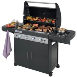 Campingaz 4 Series Classic LS Gasbarbecue - 4 Branders - Zwart - BBQ -Bbq Gereedschap Winkel 1200x1200 585
