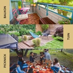 Ozocozy BBQ-ONE Houtskool Tafelbarbecue - Ø30 Cm- Zwart - Incl. Draagtas, Siliconen Bakkwast En RVS-Barbecuetang -Bbq Gereedschap Winkel 1200x1200 606