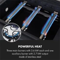 Klarstein Kingsville Double Barbecue - Houtskool- En Gasbarbecue - Smoker BBQ - Inclusief Deksels En Thermometer - Met 2 Roosters - Zwart 22 Klarstein Kingsville Double Barbecue - Houtskool- En Gasbarbecue - Smoker BBQ - Inclusief Deksels En Thermometer - Met 2 Roosters - Zwart -Bbq Gereedschap Winkel 1200x1200 621