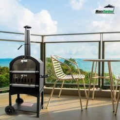 MaxxGarden Pizza Oven - Smoker Barbecue Op Hout, Houtskool Of Pellets - 45 X 65 X 158cm 12 MaxxGarden Pizza Oven - Smoker Barbecue Op Hout, Houtskool Of Pellets - 45 X 65 X 158cm -Bbq Gereedschap Winkel 1200x1200 665