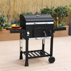 Alice's Garden Houtskool BBQ Bernard - Smoker - Verstelbare Houtskoolbak - Zwart -Bbq Gereedschap Winkel 1200x1200 676