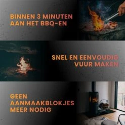 Master Knives BBQ Aansteker Electrisch - BBQ Accesoires - Zwarte BBQ Starter - Looftlighter -Bbq Gereedschap Winkel 1200x1200 72