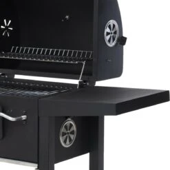 Vaggan Luxe Houtskool Barbecue - Grilloppervlak (LxB) 44 X 32 Cm - Staal - Matzwart -Bbq Gereedschap Winkel 1200x1200 730