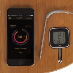 Patton Kamado Houtskool Barbecue - 18" - Grilloppervlak Ø 39 Cm - Met Bluetooth Thermometer - Groen -Bbq Gereedschap Winkel 1200x1200 747