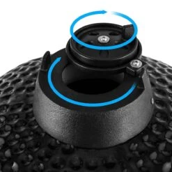 Patton Kamado Houtskool Barbecue - 18" - Grilloppervlak Ø 39 Cm - Met Bluetooth Thermometer - Groen -Bbq Gereedschap Winkel 1200x1200 749