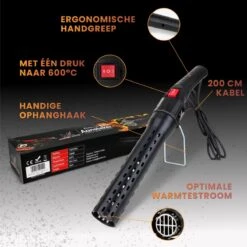 Master Knives BBQ Aansteker Electrisch - BBQ Accesoires - Zwarte BBQ Starter - Looftlighter -Bbq Gereedschap Winkel 1200x1200 75