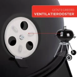 BBQ Collection Houtskoolbarbecue - Kogelbarbecue 45 X 60 Centimeter - Ronde Barbecue - Barbecue Op Wielen - Zwart - Metaal -Bbq Gereedschap Winkel 1200x1200 760