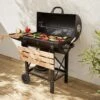 Alice's Garden | BBQ Serge | Houtskool | 114x75x98cm | Zwart -Bbq Gereedschap Winkel 1200x1200 778