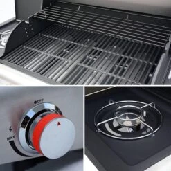 Alice's Garden Gas BBQ Bazin 4 - 5 Branders - Antraciet - Grilloppervlak 64,6x39,3cm -Bbq Gereedschap Winkel 1200x1200 794