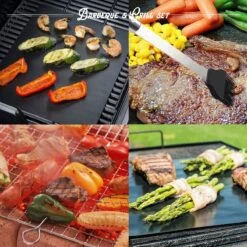 Mountain Jack® 40-Delige Luxe BBQ Grill Accessoires Set In Roestvrij Staal – Barbecue Gereedschap – Tangenset, Vlees Thermometer, Vleestang, Borstel, Spiezen, Vleesmes, Vleesvork 22 Mountain Jack® 40-Delige Luxe BBQ Grill Accessoires Set In Roestvrij Staal – Barbecue Gereedschap – Tangenset, Vlees Thermometer, Vleestang, Borstel, Spiezen, Vleesmes, Vleesvork -Bbq Gereedschap Winkel 1200x1200 82