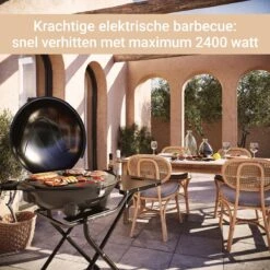 SUNTEC Elektrische BBQ 9493 - Geschikt Voor Buiten Als Tafelbarbecue Of Staande Barbecue - Barbecue Voor Balkon, Terras, Tuin En Camping - Elektrisch Barbecueën Met Max. 2400 Watt - Mobiel Onderstel -Bbq Gereedschap Winkel 1200x1200 824