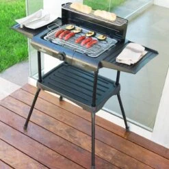 Excellent Electrics Elektrische Barbecue - Grilloppervlak (LxB) 36x24 Cm - 2000W - Zwart -Bbq Gereedschap Winkel 1200x1200 825