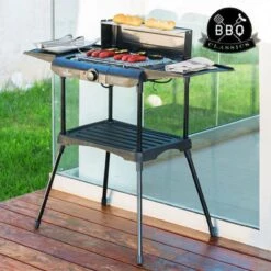 Excellent Electrics Elektrische Barbecue - Grilloppervlak (LxB) 36x24 Cm - 2000W - Zwart -Bbq Gereedschap Winkel 1200x1200 826