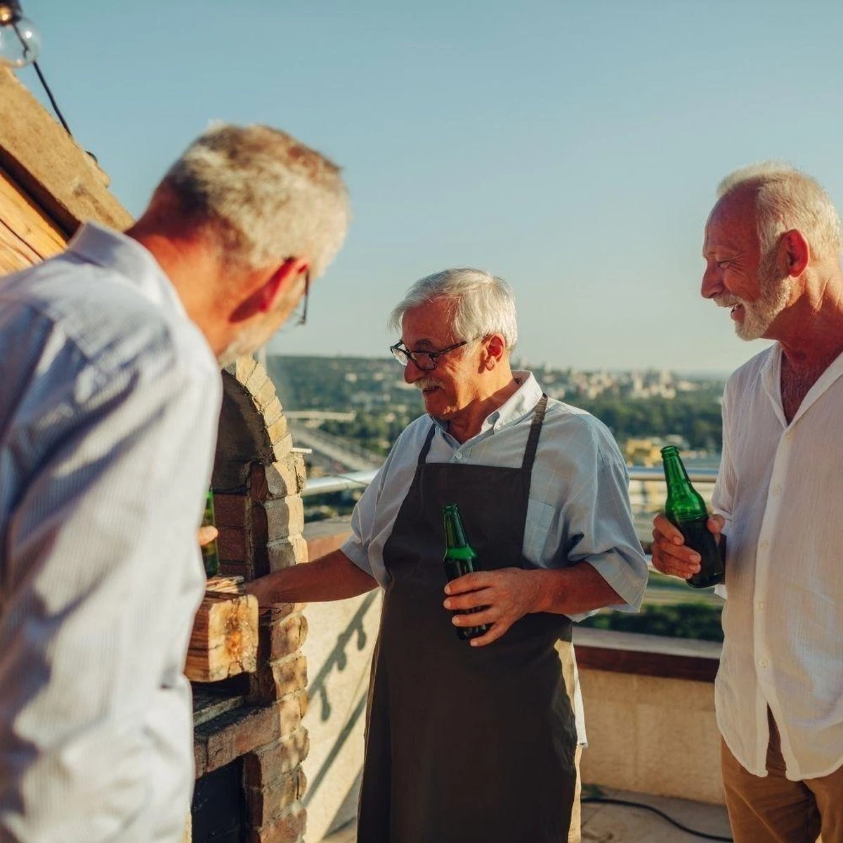 BBQ Collection Barbecue Schort - Zwart - Koken - Kookschort - Katoen - Sloof 5 BBQ Collection Barbecue Schort - Zwart - Koken - Kookschort - Katoen - Sloof - Afbeelding 4