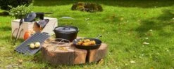 EL Fuego Dutch Oven Set Gietijzer 7-delig -Bbq Gereedschap Winkel 1200x482