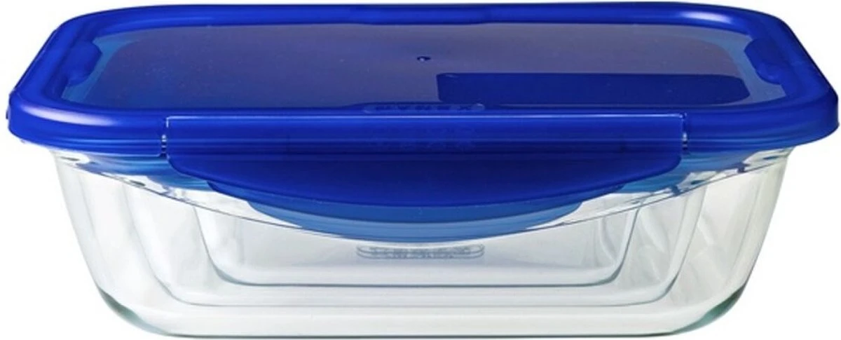 Pyrex - Cook & Go Schaal Rechthoek Met Deksel 0,8 Liter - Transparant 5 Pyrex - Cook & Go Schaal Rechthoek Met Deksel 0,8 Liter - Transparant - Afbeelding 3