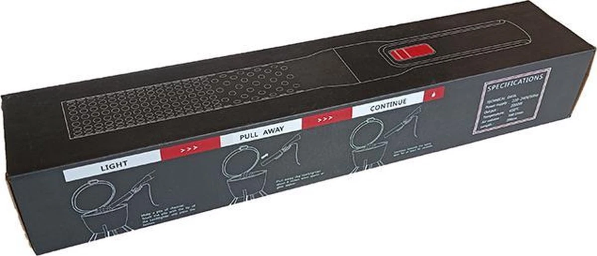 Elektrische BBQ - Looftlighter Alternatief - Grill Aansteker - Houtskool En Briketten Aansteken Zonder De Smaak Van Jouw Gerechten Aan Te Tasten Door Gebruik Van Chemische Aanmaakblokjes! 4 Elektrische BBQ - Looftlighter Alternatief - Grill Aansteker - Houtskool En Briketten Aansteken Zonder De Smaak Van Jouw Gerechten Aan Te Tasten Door Gebruik Van Chemische Aanmaakblokjes! - Afbeelding 2