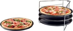 Pizza - Pizzarek - Pizza Oven - Zenker - Pizzabakset - 5 Delige Set Voor 4 Pizza's - Ø 28,5 Cm - Antiaanbaklaag Van ILAG® - Pizzaplaat - Pizza 9 Pizza - Pizzarek - Pizza Oven - Zenker - Pizzabakset - 5 Delige Set Voor 4 Pizza's - Ø 28,5 Cm - Antiaanbaklaag Van ILAG® - Pizzaplaat - Pizza -Bbq Gereedschap Winkel 1200x519
