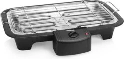 Tristar BQ-2813 Electrische Tafelbarbecue - Grilloppervlak (LxB) 38x22 Cm - 2000W - Zwart -Bbq Gereedschap Winkel 1200x571