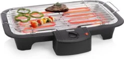 Tristar BQ-2813 Electrische Tafelbarbecue - Grilloppervlak (LxB) 38x22 Cm - 2000W - Zwart -Bbq Gereedschap Winkel 1200x573