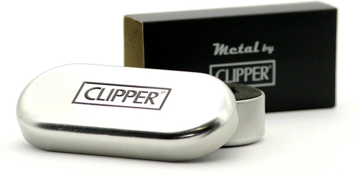 Metalen Clipper Aansteker - Vuursteenaansteker Icy 6 Metalen Clipper Aansteker - Vuursteenaansteker Icy - Afbeelding 4