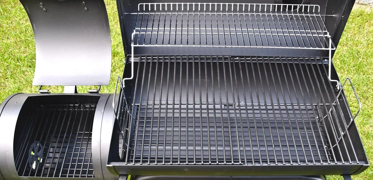 El Fuego Dakota - Barbecue - Smoker - Zwart - Grilloppervlak 66 X 41 Cm - Afmeting 132,5 X 66 X 122 Cm 11 El Fuego Dakota - Barbecue - Smoker - Zwart - Grilloppervlak 66 X 41 Cm - Afmeting 132,5 X 66 X 122 Cm - Afbeelding 9