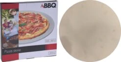 MaxxHome Pizzasteen - BBQ Steen - Pizzasteen Voor De Lekkerste Bereiding Van Een Pizza Op Jouw Barbecue Of In De Oven - Pizza Steen Rond - Medium (33 Cm) -Bbq Gereedschap Winkel 1200x616