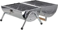 BBQ Collection Houtskoolbarbecue - Cilinder - Chroom 25 BBQ Collection Houtskoolbarbecue - Cilinder - Chroom -Bbq Gereedschap Winkel 1200x619 1