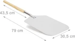 Relaxdays Pizzaschep - Vierkant - Metaal -Bbq Gereedschap Winkel 1200x654