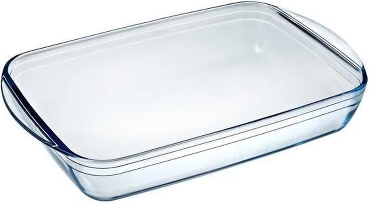 Pyrex - Essentials Lasagne Schaal 4,5 Liter - Transparant 4 Pyrex - Essentials Lasagne Schaal 4,5 Liter - Transparant - Afbeelding 2