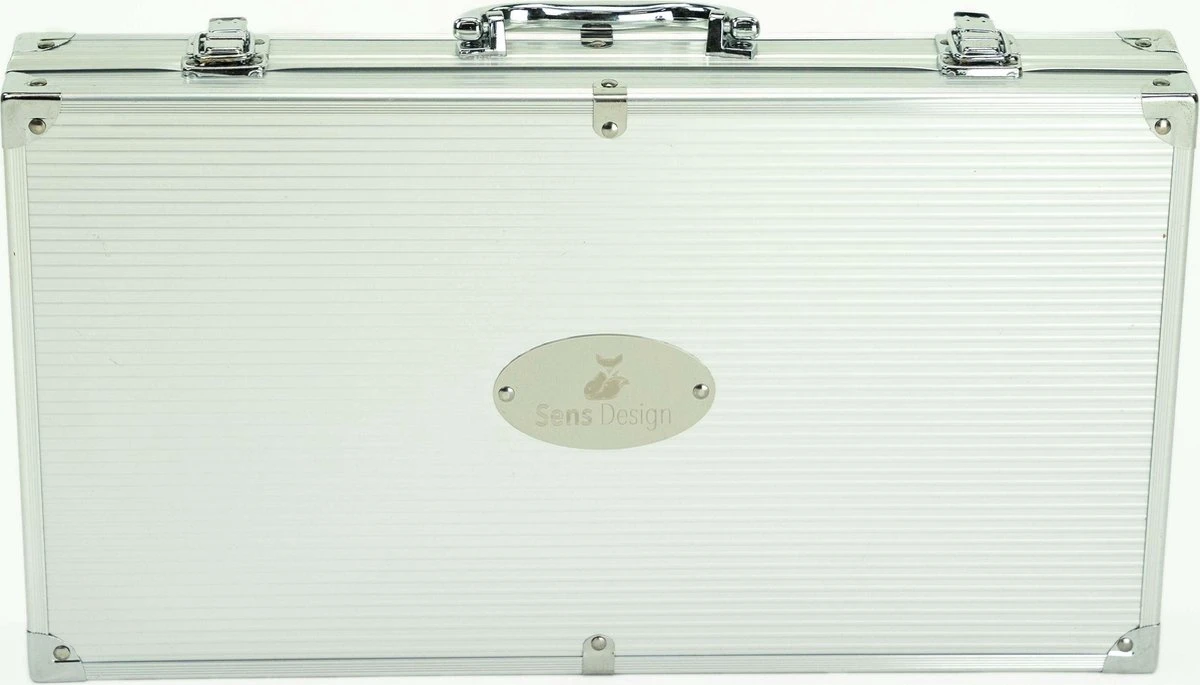 Sens Design BBQ Accesoires - 18 Delig - BBQ Gereedschapset Koffer 8 Sens Design BBQ Accesoires - 18 Delig - BBQ Gereedschapset Koffer - Afbeelding 6
