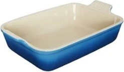 Le Creuset Ovenschaal Heritage Marseille Blue 32 X 24 Cm / 4 Liter