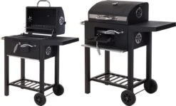 Vaggan Luxe Houtskool Barbecue - Grilloppervlak (LxB) 44 X 32 Cm - Staal - Matzwart -Bbq Gereedschap Winkel 1200x724