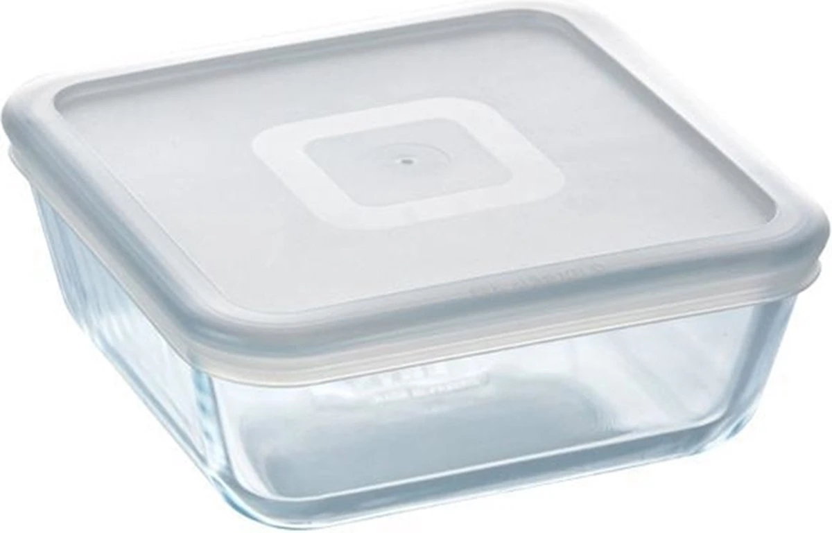 Pyrex - Cook & Freeze Schaal Vierkant Met Deksel 20 X 20cm - Transparant 8 Pyrex - Cook & Freeze Schaal Vierkant Met Deksel 20 X 20cm - Transparant - Afbeelding 6