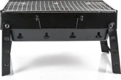 Merkloos Decopatent® Portable Houtskool BBQ - Barbecue - Inklapbaar - Barbecue Houtskool - Tafel Grill - Camping - Strand - Festival - Park -Bbq Gereedschap Winkel 1200x797 3