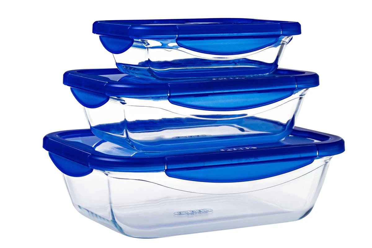 Pyrex - Cook & Go Schaal Rechthoek Met Deksel 0,8 Liter - Transparant 9 Pyrex - Cook & Go Schaal Rechthoek Met Deksel 0,8 Liter - Transparant - Afbeelding 7