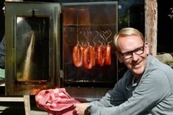 2-L Home & Garden XL Rookoven - RVS - 80x40x28 Cm - 3 Etages 31 2-L Home & Garden XL Rookoven - RVS - 80x40x28 Cm - 3 Etages -Bbq Gereedschap Winkel 1200x800 26