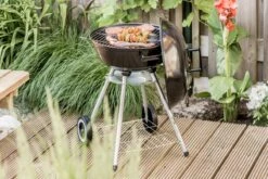 BBQ Collection Houtskoolbarbecue - Kogelbarbecue 45 X 60 Centimeter - Ronde Barbecue - Barbecue Op Wielen - Zwart - Metaal -Bbq Gereedschap Winkel 1200x800 60
