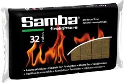 Samba Aanmaakblokjes Bruin (32 Stuks) - Milieuvriendelijk -Bbq Gereedschap Winkel 1200x805 1