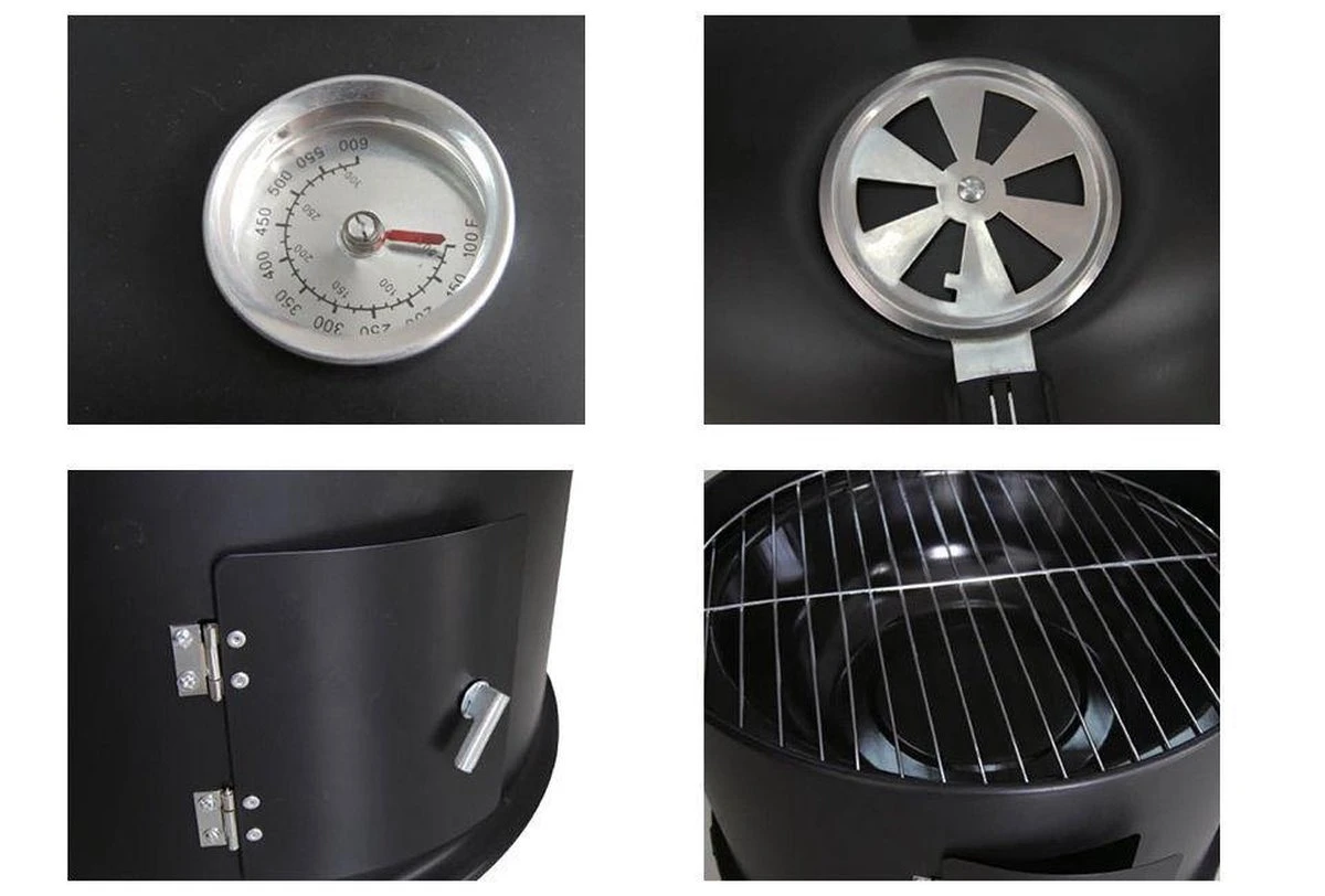 Winter BBQ Smoker - Winter Barbecue - Charcoal Grill - Ø 37cm 10 Winter BBQ Smoker - Winter Barbecue - Charcoal Grill - Ø 37cm - Afbeelding 8