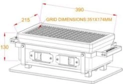 YAKINIKU Rechthoekige Shichirin | Konro- & Yakitori Grill 30 YAKINIKU Rechthoekige Shichirin | Konro- & Yakitori Grill -Bbq Gereedschap Winkel 1200x821 1