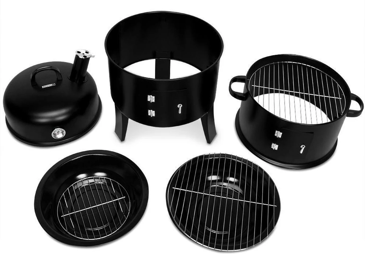 Merkloos Monzana Barbecue-ROKER-Grill-Oven 10 Merkloos Monzana Barbecue-ROKER-Grill-Oven - Afbeelding 8