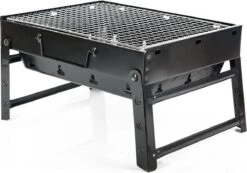 Merkloos Decopatent® Portable Houtskool BBQ - Barbecue - Inklapbaar - Barbecue Houtskool - Tafel Grill - Camping - Strand - Festival - Park -Bbq Gereedschap Winkel 1200x840